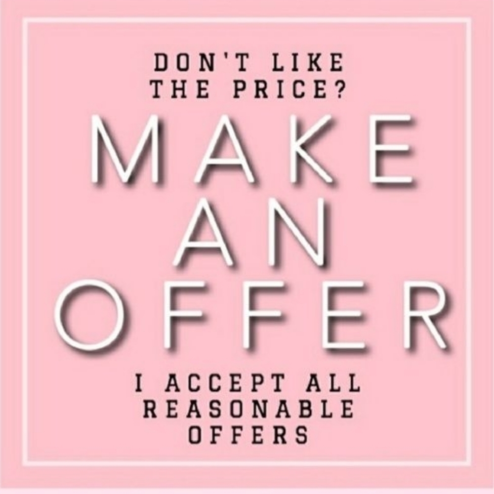 Reasonable Offers Welcome! 💞